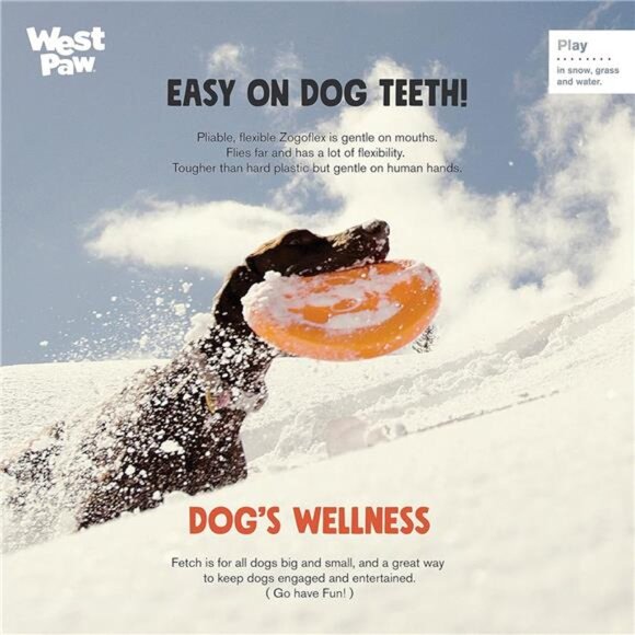 Dog Flying Disc, High Flying Aerodynamic Disc for Dogs Puppy – Lightweight - Picture 4 of 6